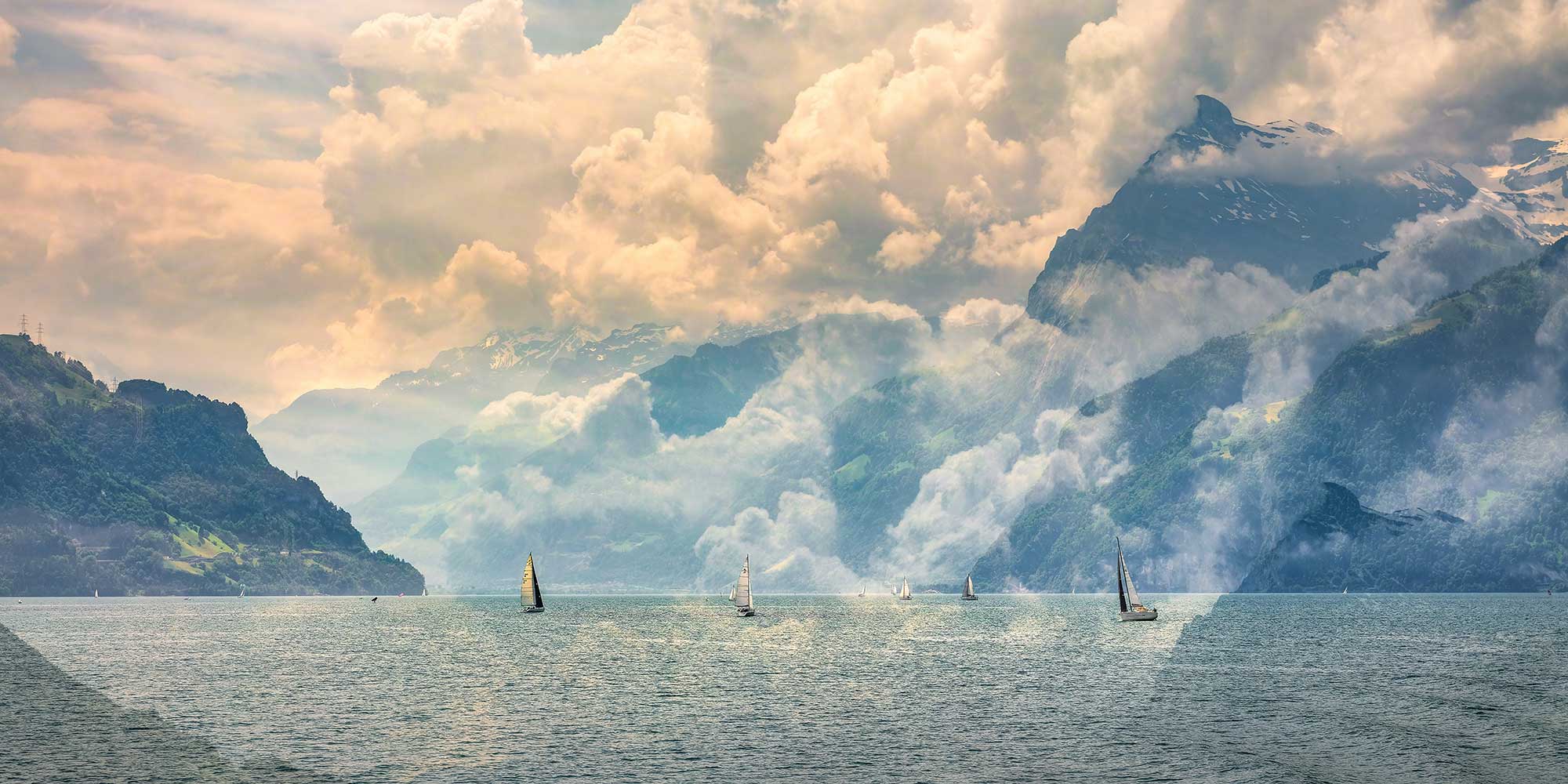 SUNSET SAILING